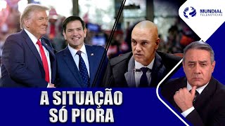 121124 Trump NOMEIA chefe da DIPLOMACIA que ODEIA lula e ALEXANDRE DE MORAES [upl. by Nyrahtak]