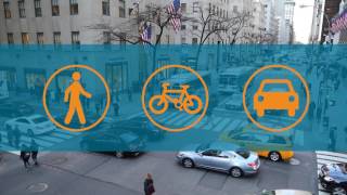 NYC DOT Connected Vehicle Pilot  Part 1 Audio Description [upl. by Lebaron167]