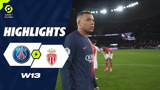 PARIS SAINTGERMAIN  AS MONACO 5  2  Highlights  PSG  ASM  20232024 [upl. by Enomrej366]