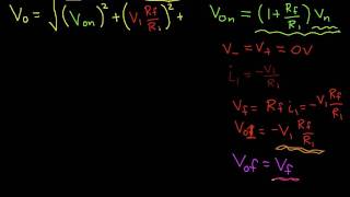 Noise in Op Amp Circuits Part 3 [upl. by Hcurab636]