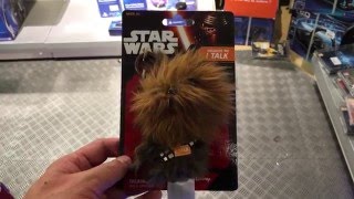 Star Wars Chewbacca Talking Plush ClipOn [upl. by Darnall651]