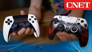 DualSense Edge vs SCUF Reflex Pro PS 5 Controller Comparison [upl. by Nnywg]