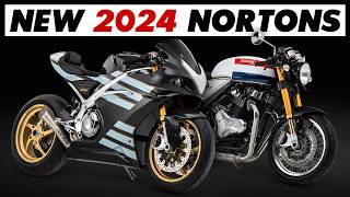 New 2024 Norton 125th Anniversary Editions Commando V4SV amp V4CR [upl. by Elimay]