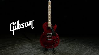 Gibson Les Paul Studio Wine Red  Gear4music demo [upl. by Lellih226]