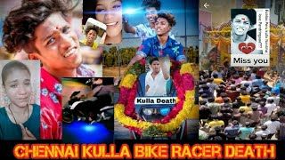 Chennai Kulla Death  Kulla Bike 220 Race Accident  Rip 😭 kulla [upl. by Inalem]