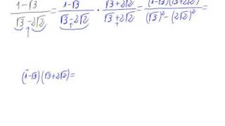Racionalización Con sumas o restas de raíces en denom [upl. by Niccolo903]