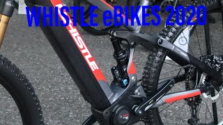 Whistle ebikes 2020  Presentación new models con motor Bosch Performance Line CX 2020 y nuevo Fazua [upl. by Xela626]