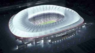 Así será el estadio Wanda Metropolitano la nueva casa del Atleti [upl. by Fablan]