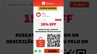 NOVO Cupom Shopee Setembro 2024 І Cupom de Desconto Shopee Setembro 2024 Cupom Shopee promoção [upl. by Enilekcaj310]