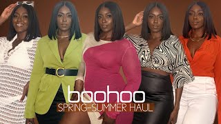 My First YouTube Video  BOOHOO Try On Clothing Haul Plus Styling Ideas Spring Summer Vacation 2023 [upl. by Asi]