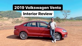 2019 Volkswagen Vento Highline Plus  Interior Review Hindi  English [upl. by Elset]