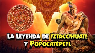 La Leyenda de los Volcanes Iztaccíhuatl y Popocatépetl  Mitología Prehispánica [upl. by Ahsiugal185]