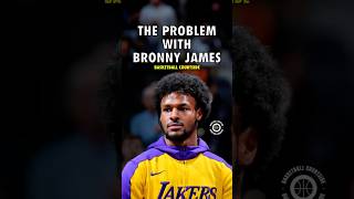 Why Bronny James Was Sent to the GLeague 😲 shorts [upl. by Erimahs]