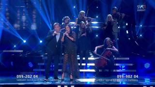 Lotta Engberg and Christer Sjögren  Dont let me down Melodifestivalen 2012 [upl. by Mortensen]