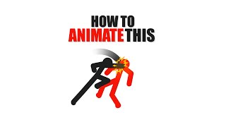 How to animate a stickman fight scene  StickNodes tutorial 38 [upl. by Enitsuj492]