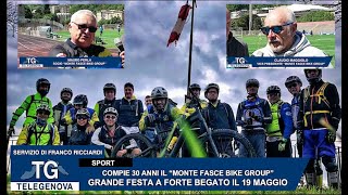 TG TELEGENOVA estratto del 10 maggio 2024 quotIl Monte Fasce Bike Groupquot festeggia 30 di attività [upl. by Cristine426]