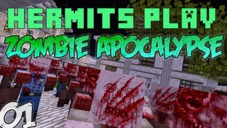 Hermits Play quotZombie Apocalypsequot Game By Hypixel 1 [upl. by Vergos]