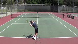 Andrew Johnson  Tennis Showcase [upl. by Assirram525]