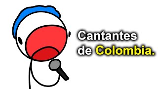 CANTANTES de COLOMBIA 🎵🇨🇴 [upl. by Farver240]