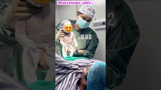 New born baby girl 😍 likesharesubscribe youtubeshorts trendingshorts viralshorts [upl. by Zorina367]