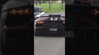 Aventador SVJ Launch Control automobile supercar lamborghini asmr sound v12 [upl. by Itsirhc]