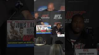 Quinton quotRampagequot Jackson Makes Fun Of Jon Jones😂 [upl. by Eitsyrk]