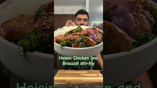 Hoisin Chicken and Broccoli stirfry shorts recipes quickrecipe [upl. by Ellehcear]