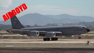 KC135 Landing • Miramar Air Show 2022 [upl. by Brouwer]