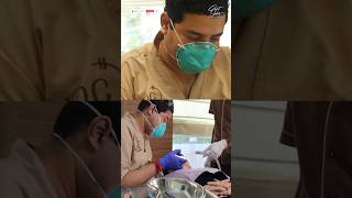 Cosmetic Dental Makeover Procedure  Smile Designing  cosmeticdentistry smilecorrection braces [upl. by Esimorp]