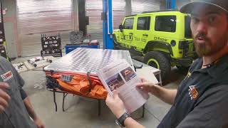 Jeep JK Teraflex Roof Rack amp Tepui Tent Installation [upl. by Bithia33]