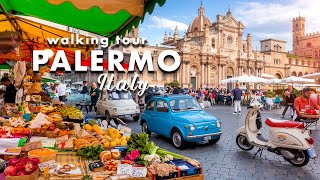 PALERMO SEPTEMBER 2024 4K 🇮🇹 SICILY 🇮🇹 ITALY 🇮🇹 WALKING TOUR 4K [upl. by Shel]