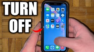 How to Turn Off Any iPhone Without Touch Screen No Restart [upl. by Urian]