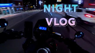 A Night Vlog About Nothing  2023 Honda CB500F Akrapovic [upl. by Pallaten]