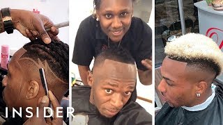 Meet Usain Bolt’s Barber Who Became Hairdresser To The World’s Biggest Soccer Stars [upl. by Ynetruoc]