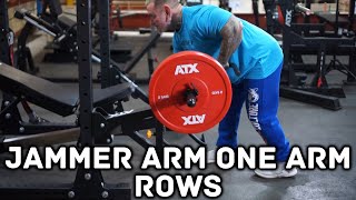 HOW TO OneArm Rows  ATX® PRX Jammer Arms  LEE PRIEST [upl. by Ahswat410]