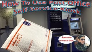 How To Use Post Office Self Service Kiosk  Avoid The Long Lines [upl. by Freeman139]