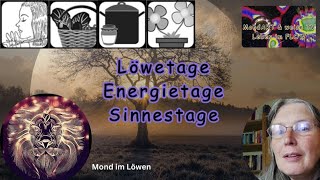 MondART amp weise TV am 180424 Löwetage sind Energietage mit allen Sinnen [upl. by Noland]