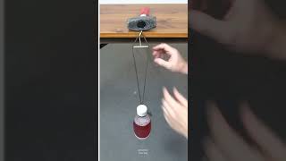 Balancing water bottle with matchstick sciencefacts science [upl. by Ttegdirb]