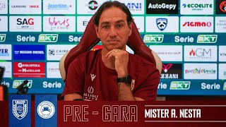 PRE  GARA MISTER ALESSANDRO NESTA AC REGGIANA vs AS CITTADELLA [upl. by Maggio449]