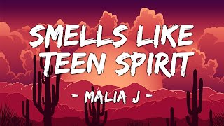 Smells Like Teen Spirit  Malia J Lyric Video featured in Marvel Studios quotBlack Widowquot [upl. by Sheya]