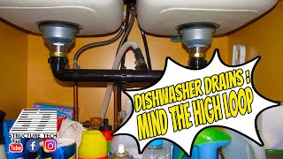 Dishwasher drains mind the high loop [upl. by Gladstone]