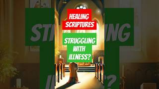 Healing ScripturesStruggling with Illness bibleverses [upl. by Nesyrb]