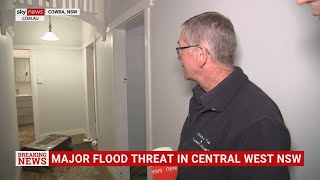 Cowra resident shows devastating aftermath of recent floods [upl. by Odirfliw]