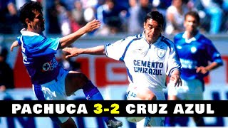 âšª Pachuca 32 Cruz Azul ðŸ”µ Verano 2000  Jornada 2 [upl. by Aitnecserc]