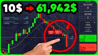 START WITH 10  EARNED 61942  BEST TRADING COMBINATION FOR BINARY OPTIONS  Pocketoption strategy [upl. by Anoel]