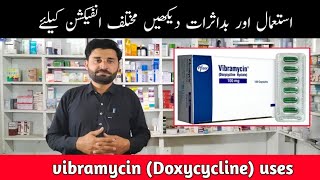 vibramycin 100mg uses  how to uses vibramycin capsule  doxycycline uses  vibramycin capsule [upl. by Chris]