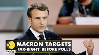 French Presidential election 2022 Emmanuel Macron targets farright before polls  English News [upl. by Aisyle]