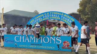 3rd Canon ce Tyndale biscoe school football tournament champions 🏆 [upl. by Krute]