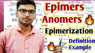 Anomers and epimersEpimerisationEpimers and Anomersepimers and anomers carbohydrateepimerization [upl. by Terrilyn]