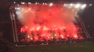 RSCL  Charleroi 14042023 Tifo Ultras Inferno [upl. by Ylram661]